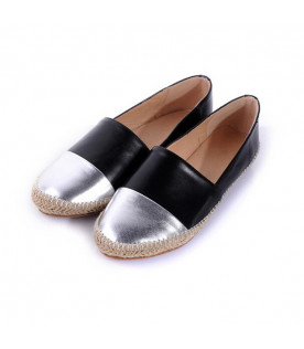 Black-silver topánky 