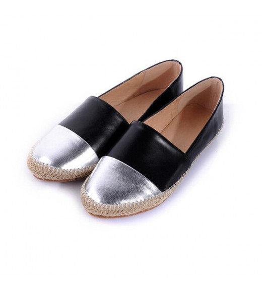 Black-silver topánky 