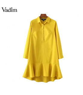 Horčicovo-žlté šaty 