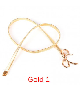 Opasok Gold/silver Bow