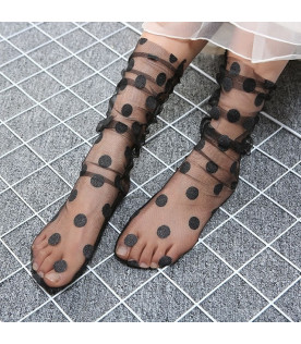 Silonkové ponožky Dots