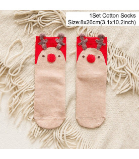 Vianočné ponožky Sobík